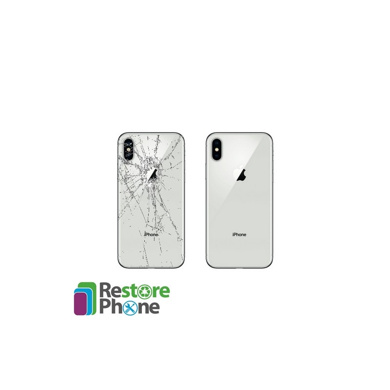Vitre arrière Blanc iPhone X