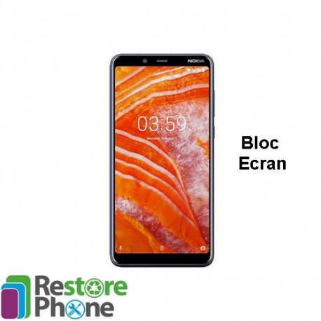 Reparation Bloc Ecran Nokia 3.1 Plus