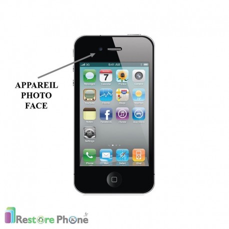 Réparation Appareil Photo Face Iphone 4