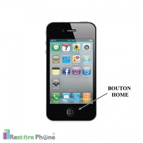 Réparation Bouton Home Iphone 4