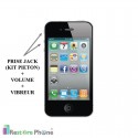Réparation Prise Jack + Volume + Vibreur iPhone 4S