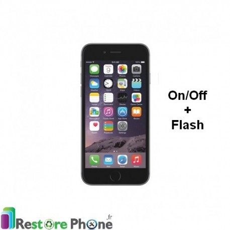 Reparation Bouton On/Off + Flash iPhone 6S Plus