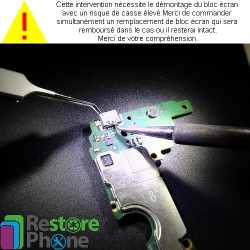 Reparation connecteur de charge soudé