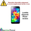 Reparation Lentille Arriere Appareil Photo Galaxy S5