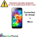 Reparation Connecteur de Charge + Micro Galaxy S5 (G900F)