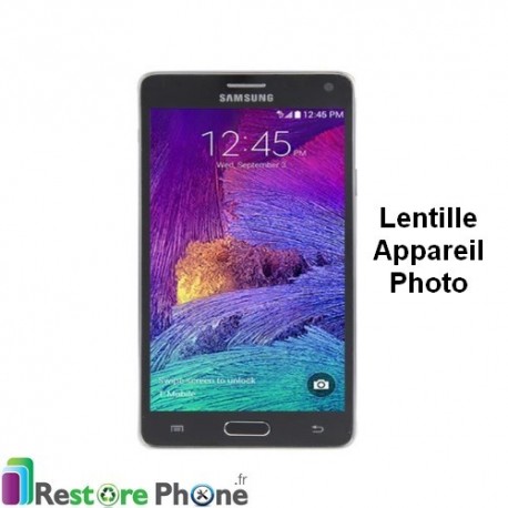 Reparation Lentille Arriere Appareil Photo Galaxy Note 4