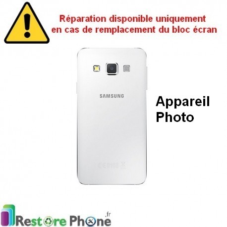 Reparation Appareil Photo Galaxy A3
