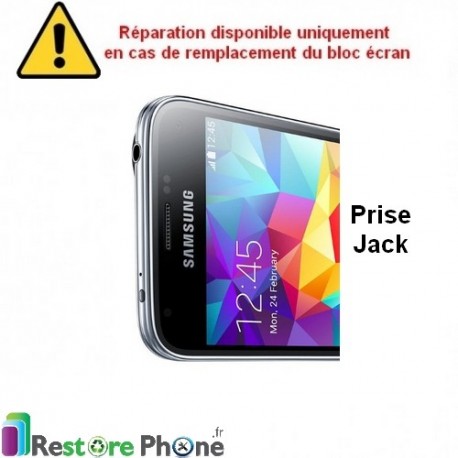 Reparation Prise Jack Galaxy S5 Mini