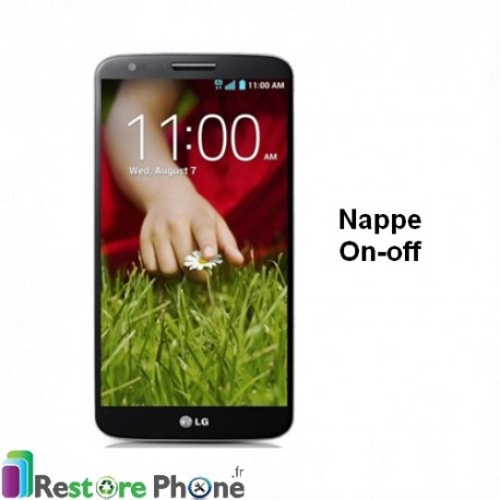Reparation nappe on/off LG G2