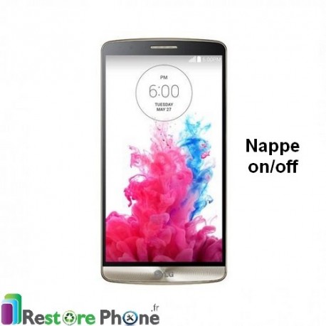 Reparation nappe on/off LG G3