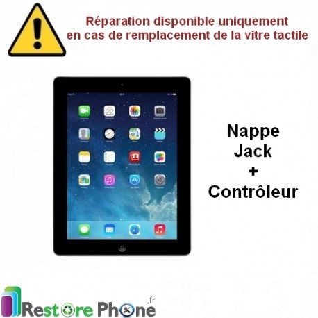 Reparation Nappe jack + controleur iPad 3 et 4