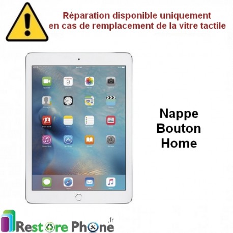 Reparation Nappe bouton home iPad Air