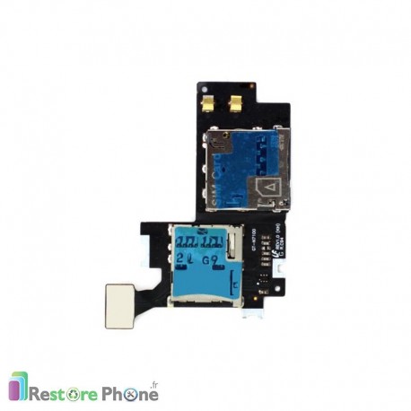 Lecteur Carte Sim Galaxy Note 2 4G (N7105) - Restore Phone