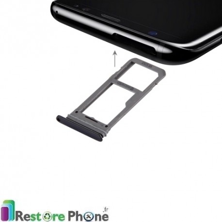 Tiroir SIM + micro SD Galaxy S8 / S8+ (G950F / G955F)