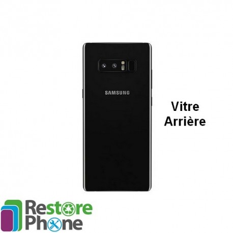 Reparation Vitre Arriere Galaxy Note 8