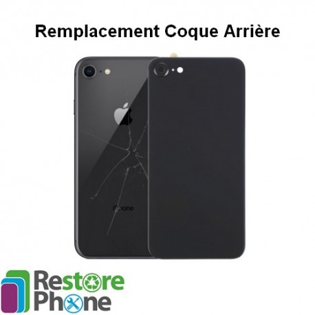 Reparation coque arriere iPhone 8