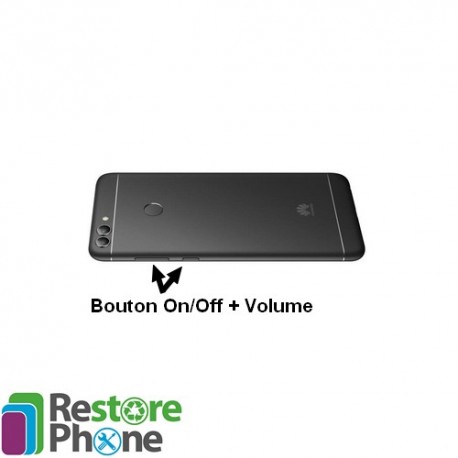 Reparation Nappe On/Off +Volume Huawei P Smart