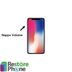 Réparation Nappe Volume iPhone X