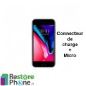 Reparation Connecteur de Charge + Micro iPhone 8 Plus