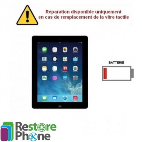 Reparation Batterie iPad 3/4