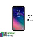 Reparation Jack + micro Galaxy A6 2018/A6+ 2018